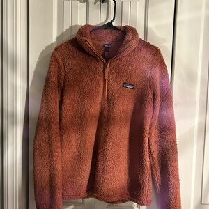 Patagonia Rust Fleece Pullover